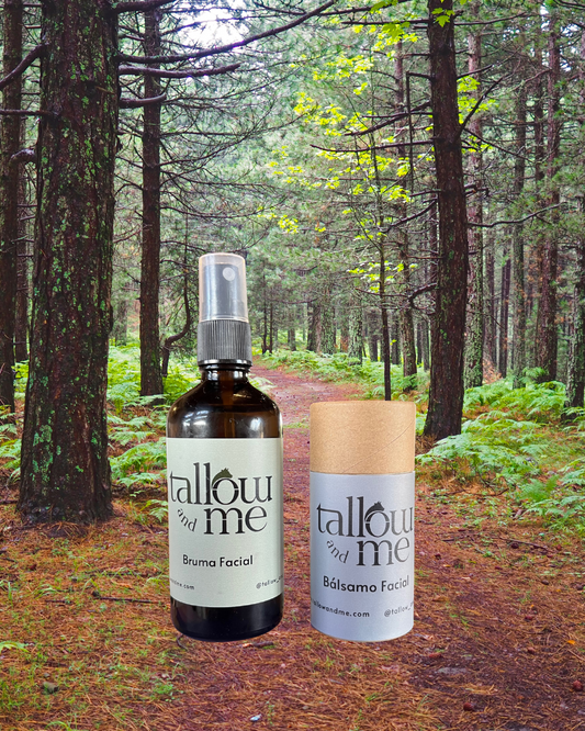 Kit Glow Express AM: Bruma Botánica 100 ML + Bálsamo Facial en Barra 70 ML
